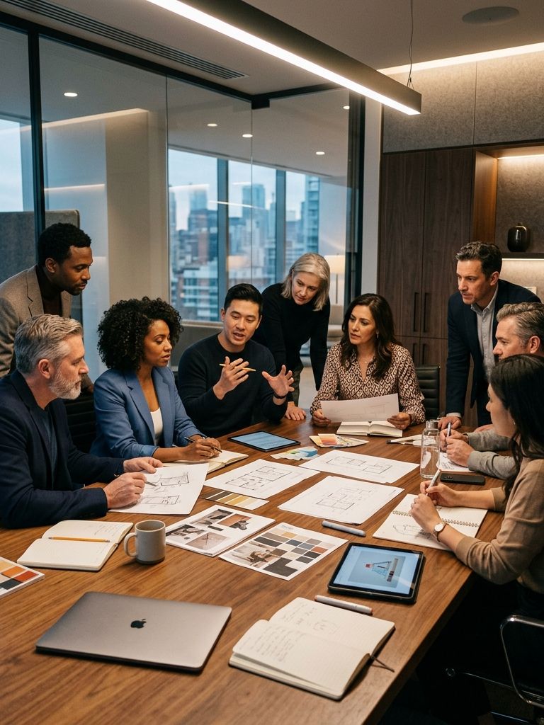 Curious Ladoo creative directors collaborating in office
