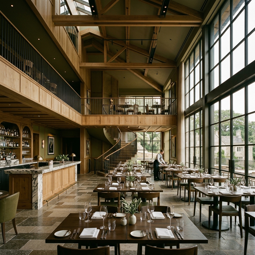 Cinematic restaurant atmosphere — Curious Ladoo